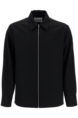 Jil Sander Zippered Overshirt - Jil Sander - Modalova