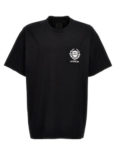 Givenchy Logo Embroidery T-shirt - Givenchy - Modalova