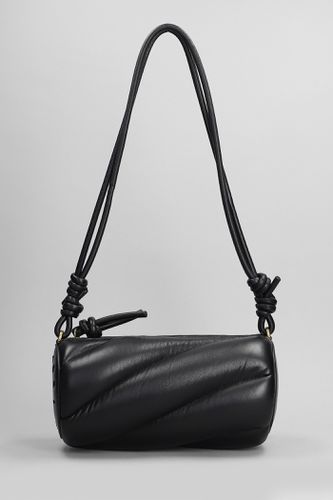 Mella Bag Shoulder Bag In Black Leather - Fiorucci - Modalova