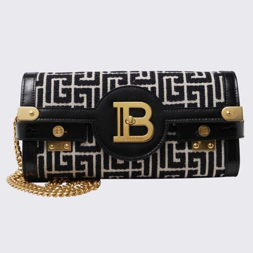 Balmain Black Cotton Shoulder Bag - Balmain - Modalova