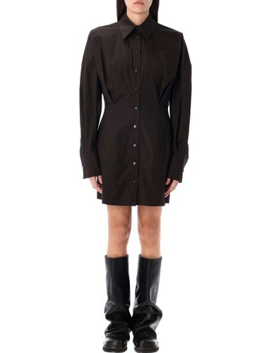 The Attico Mini Shirt Dress - The Attico - Modalova