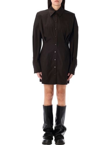 The Attico Mini Shirt Fitted Dress - The Attico - Modalova