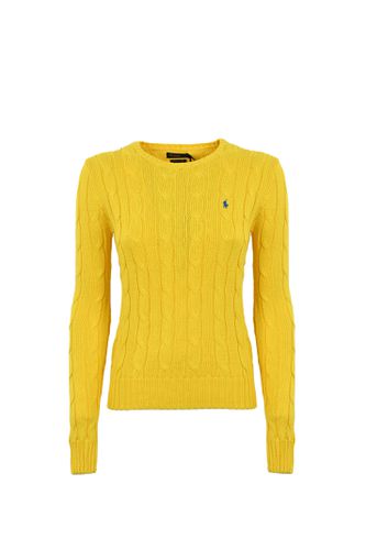 Wool And Cashmere Braided Sweater - Polo Ralph Lauren - Modalova