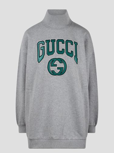 Gucci Embroidery Jersey Sweatshirt - Gucci - Modalova