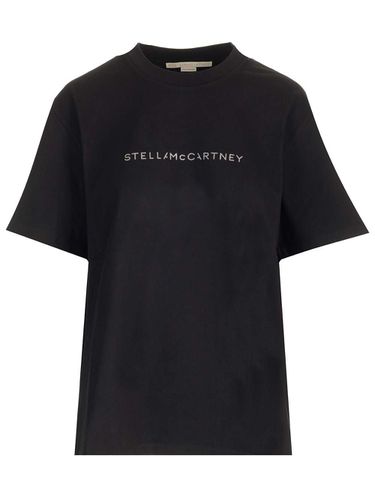 Logo Printed Crewneck T-shirt - Stella McCartney - Modalova