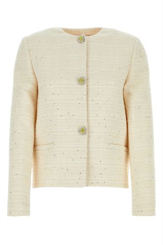 Cotton Tweed Jacket - Valentino Garavani - Modalova