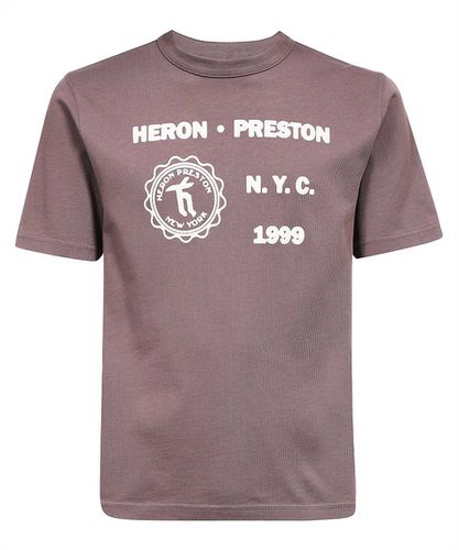 Printed Cotton T-shirt - HERON PRESTON - Modalova