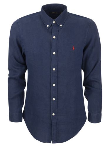 Linen Shirt With Pony Logo - Polo Ralph Lauren - Modalova