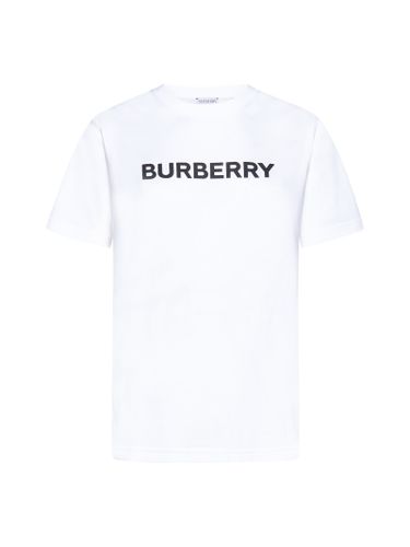 Logo Printed Crewneck T-shirt - Burberry - Modalova