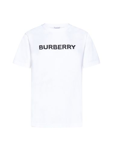Logo Printed Crewneck T-shirt - Burberry - Modalova