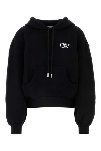 Black Cotton Oversize Sweatshirt - Off-White - Modalova