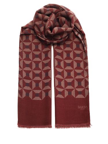 Wool And Cashmere Scarf - Barba Napoli - Modalova