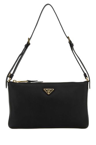 Prada Black Leather Shoulder Bag - Prada - Modalova