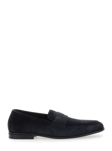 Nottingham Black Slip-on Loafers In Leather Man - Doucal's - Modalova