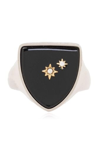 Star Detailed Signet Ring - Maison Margiela - Modalova