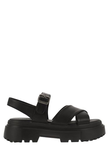 Hogan Leather Sandal With Midsole - Hogan - Modalova