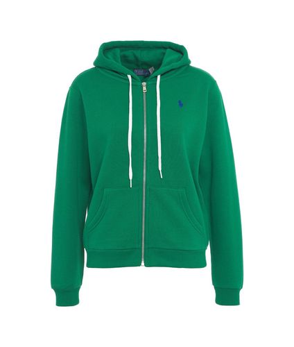 Logo Embroidered Zipped Hoodie - Polo Ralph Lauren - Modalova