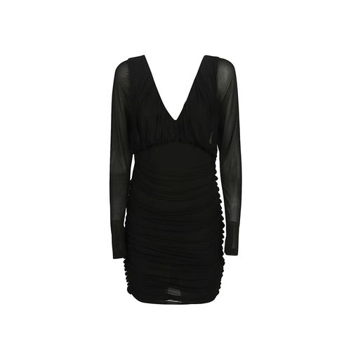 Saint Laurent Mini Draped Dress - Saint Laurent - Modalova