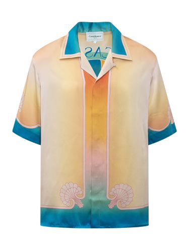 Casablanca Cuban Collar Shirt - Casablanca - Modalova