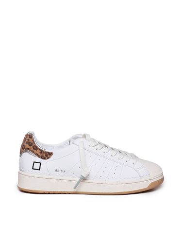 D. A.T. E. Base Sneakers In Calfskin - D.A.T.E. - Modalova