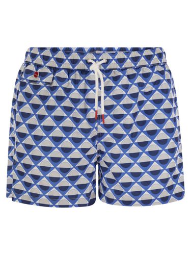 Kiton Patterned Beach Boxers - Kiton - Modalova