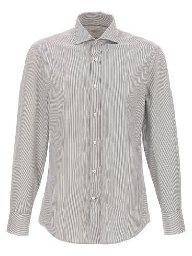 Brunello Cucinelli Striped Shirt - Brunello Cucinelli - Modalova