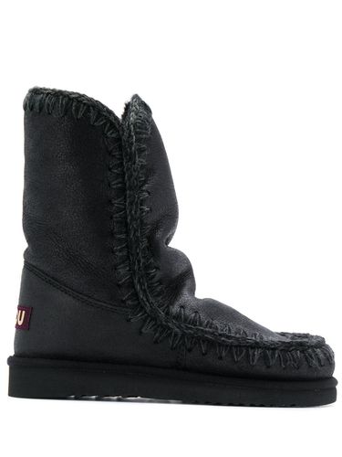 Mou Black Womens Boots - Mou - Modalova