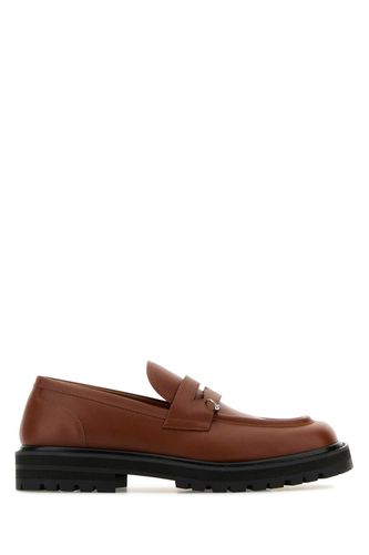 Marni Caramel Leather Loafers - Marni - Modalova