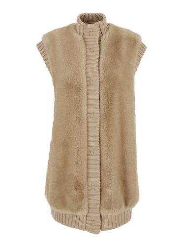 Pinko Genovese Faux Fur Vest - Pinko - Modalova