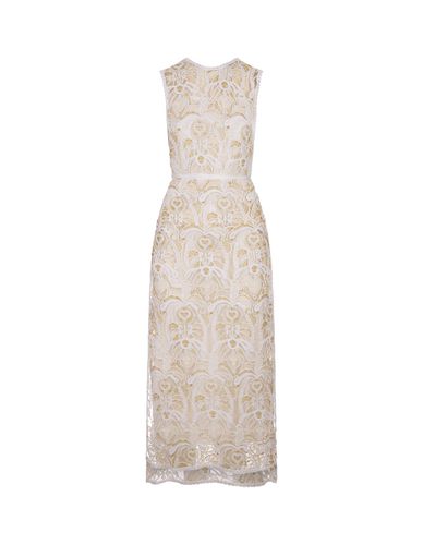 Macramé Lace Dress - Fabiana Filippi - Modalova