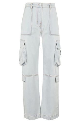 MSGM Cargo Denim Trousers - MSGM - Modalova