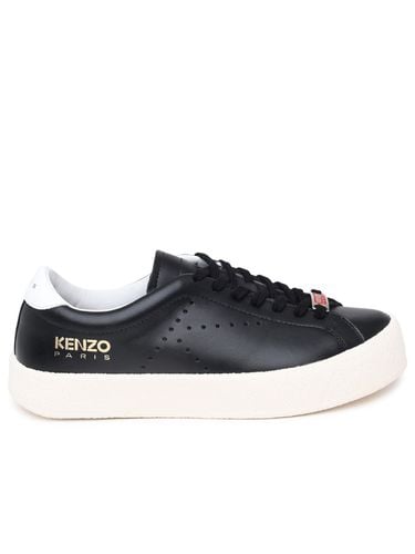 Kenzo Black Leather Sneakers - Kenzo - Modalova