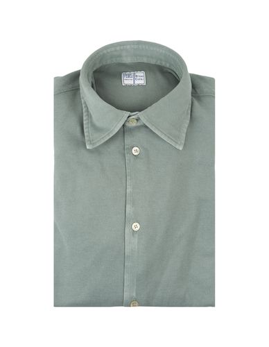 Classic Shirt In Light Piquet - Fedeli - Modalova