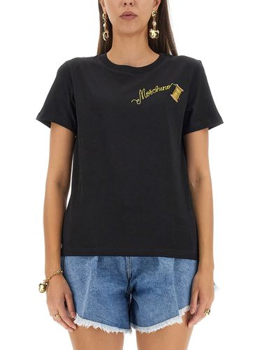 Moschino Logo Print T-shirt - Moschino - Modalova