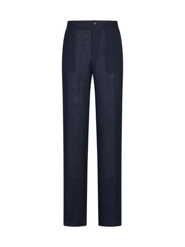 Dolce & Gabbana Linen Trousers - Dolce & Gabbana - Modalova