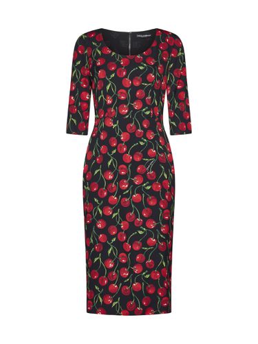 Dolce & Gabbana Cherry Print Dress - Dolce & Gabbana - Modalova