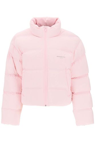 Short Pink Down Jacket - Alexander Wang - Modalova