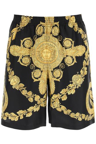 Versace Silk Shorts - Versace - Modalova