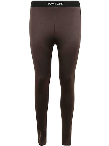 Lustrous Jersey Signature Leggings - Tom Ford - Modalova