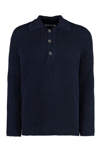 Knitted Cotton Polo Shirt - Our Legacy - Modalova
