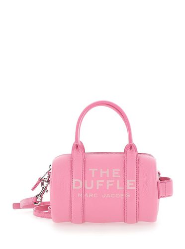 The Mini Duffle Handbag With Engraved Logo In Hammered Leather Woman - Marc Jacobs - Modalova