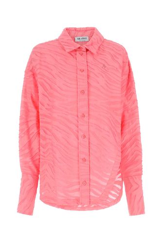 Pink Cotton Blend Diana Shirt - The Attico - Modalova