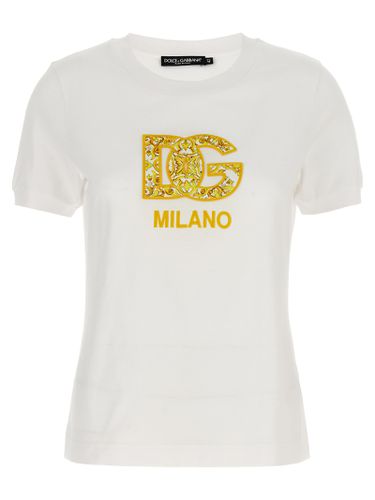 Dolce & Gabbana patch Logo T-shirt - Dolce & Gabbana - Modalova