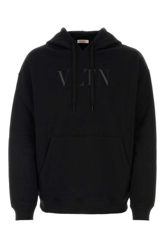 Black Cotton Sweatshirt - Valentino Garavani - Modalova