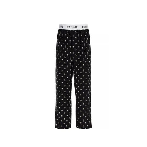 Celine Mini Palm Tree Pajama Pants - Celine - Modalova