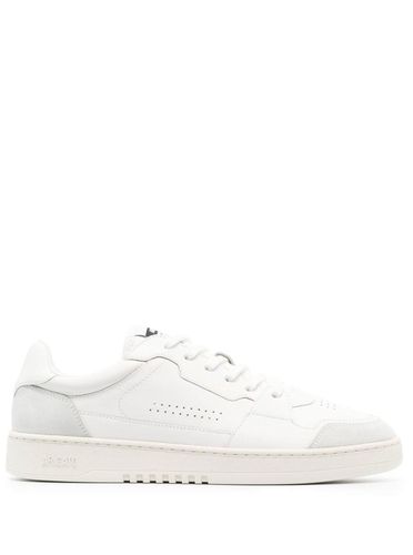 Dice Lo Low Top Sneakers With Suede Details And Logo In Leather Man - Axel Arigato - Modalova