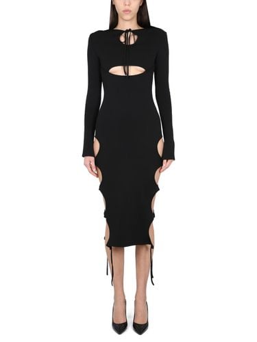 Dress With Cut-out Details - ANDREĀDAMO - Modalova