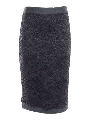 Parosh Skirt With Lace Detail - Parosh - Modalova