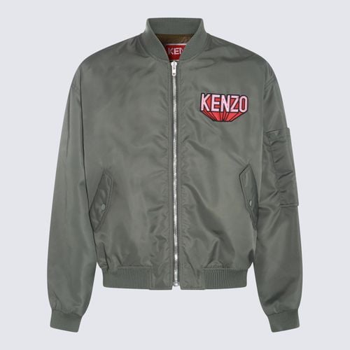 Kenzo Green Casual Jacket - Kenzo - Modalova