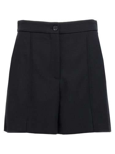 Pinko Pleated Twill Shorts - Pinko - Modalova